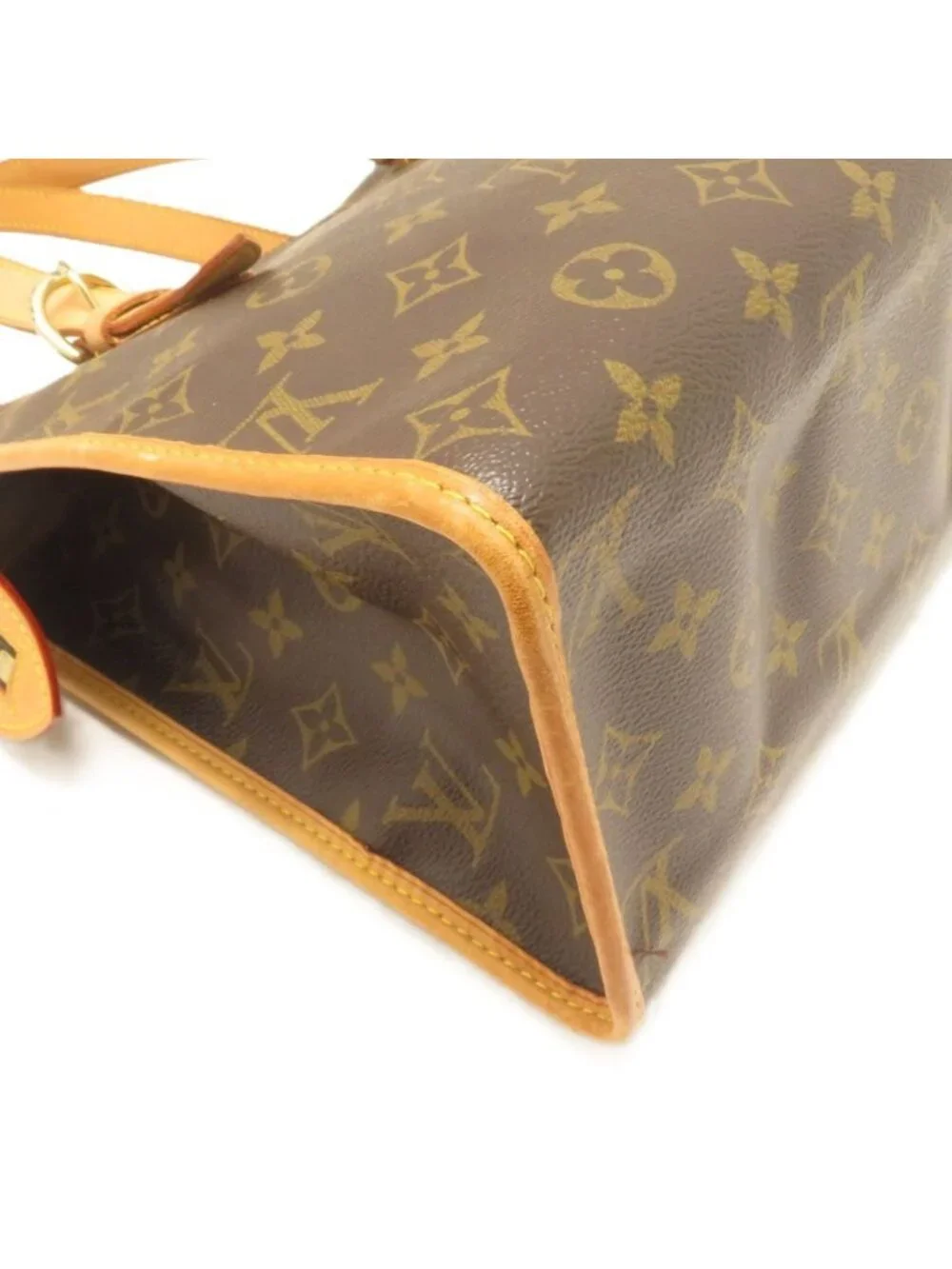 Louis Vuitton Popincourt Monogram Tote Bag Canvas Brown